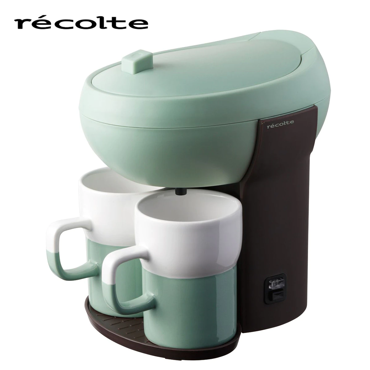 recolte(レコルト) カフェデュオ コーヒーメーカー パウス シェルグリーン RKD-4-G 送料無料 5,500円(税込)
